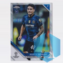 2021-22 Topps Chrome UEFA Soccer - Refractor - Rookie - #90 - Martin Satriano